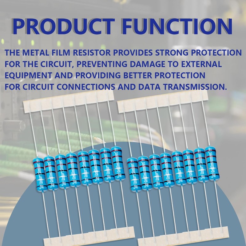 Innfeeltech 2 W 1% Tolerance 2.2 Ohm Metal Film Resistor
