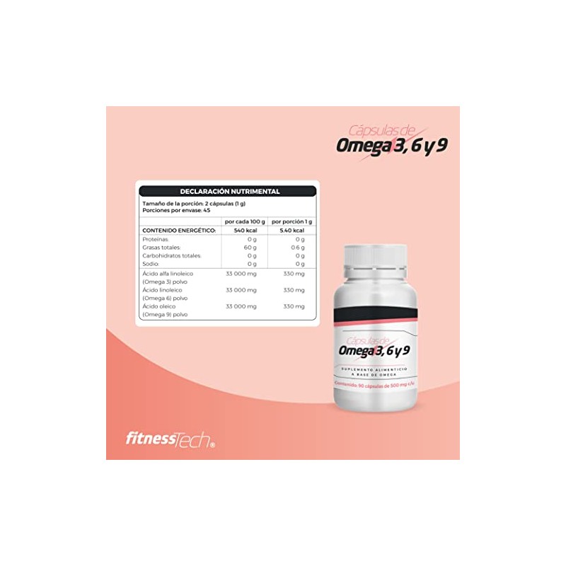 Duo pack de 180 caps Omega 3 6 9