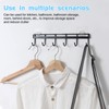 WOOPSOO 2 Pack Kitchen Adhesive Wall Hooks Rack Rail,Spoon Hanger