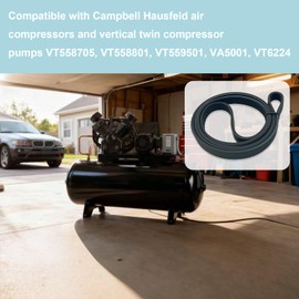 BT-48 Air Compressor Belt Poly-V Belt Compatible With Campbell Hausfeld