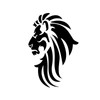 Bargain Max Decals Lion Head Silhouette Decal Notebook Car Laptop