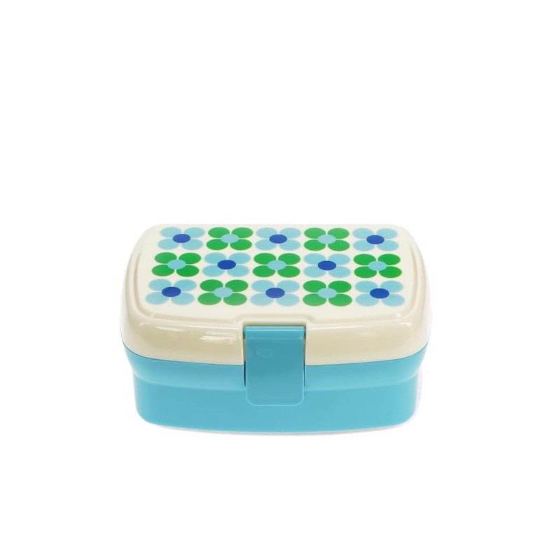 Rex London Lunch Box with Removable Compartment Daisy Blue/Green Daisy