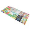 12PCS Educational Posters for Kids Cartoon Learning Poster Waterproof English