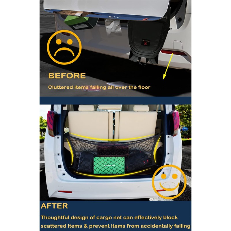 Cargo Trunk Net Compatible with Jeep Cherokee Latitude Limited New