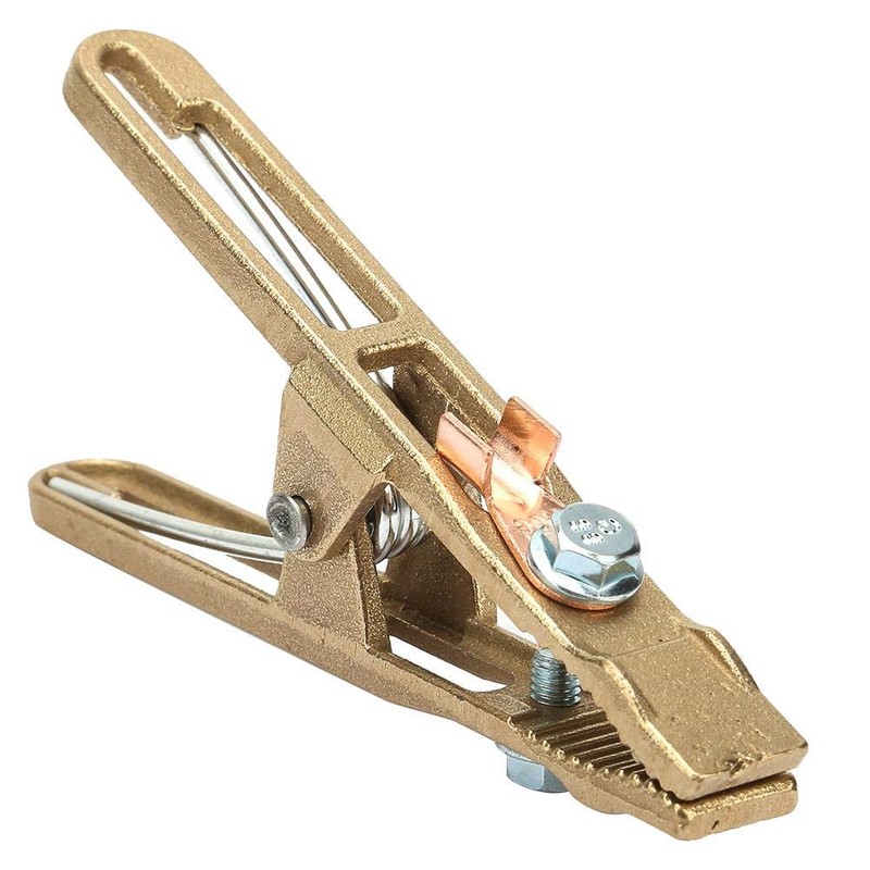 260/300/500A Brass A-shape Ground Welding Earth Clamp Welder Earth Ground