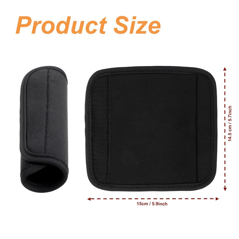 2 Pcs Luggage Handle Wraps for Suitcase Soft Luggage Handle