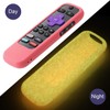 [Nightglow Red] Case for Roku Express Remote, Akwox Light Weight