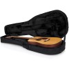 Gator Lightweight Polyfoam Guitar Case For Dreadnaught Style Acoustic Guitars