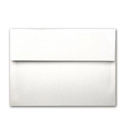 Metallic PEARLIZED QUARTZ A2 Envelopes 32T - 50 PK - Pearlescent A2 (4-3/8-x-5-3/4) 4X5 holds paper folded 4-ways -Great Invitation, Response and DIY Greeting Envelopes