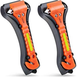 Luxtude Window Breaker Seatbelt Cutter, Car Window Breaker, Glass Breaker, Auto