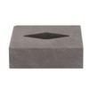 Graphite Crucible Rhombus Shape Metal Refining Scrap Melting Ingot 50
