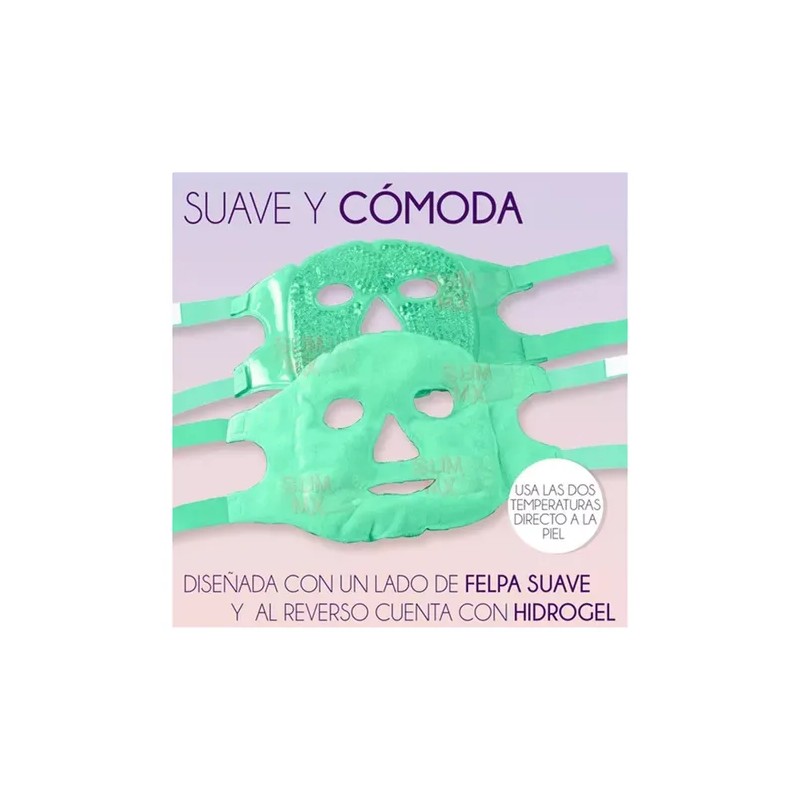 Mascarilla Facial De Hielo Hidrogel Relajante Frio/caliente