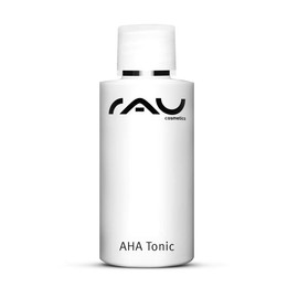 RAU AHA Tonic 50 ml - Best Anti-Ageing Cleanser For Face - Anti-Aging Facial Toner with Mild Fruit Acids, White Tea & Sorbitol - Cleansing Lotion For Wrinkles Acne Oily Sensitive Mature Dry Skin Women And Men - Refreshing Make-Up Remover - Mini Travel Si