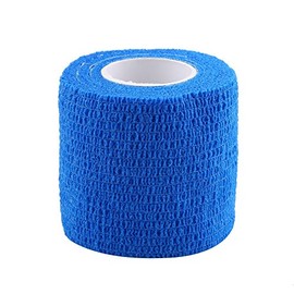 VGEBY 5 rollos de vendaje elástico autoadhesivo, cohesivo, de primeros auxilios, cinta de rapo autoadherente para deportes al aire (color: ) Correcció