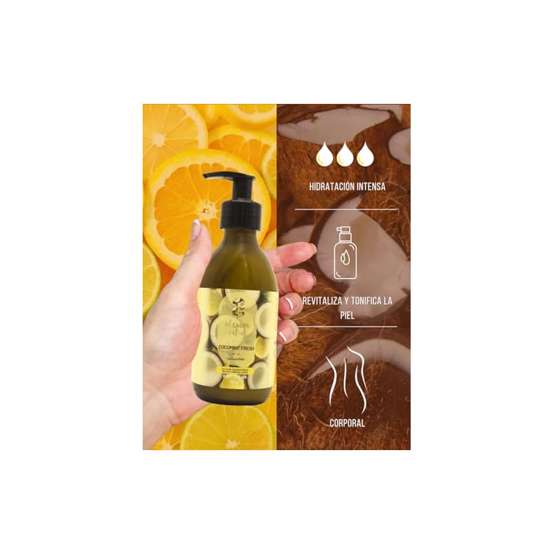 Crema Corporal Oleum Vitae Cocomint Fresh Coco Limón Menta 250