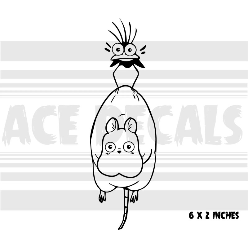 Spirited Away - Mouse and Fly - Ghibli - Anime