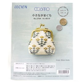 Lucian cosmo 2704 Count Stitch Embroidery Production Kit, Small Nagaguchi Buttercup