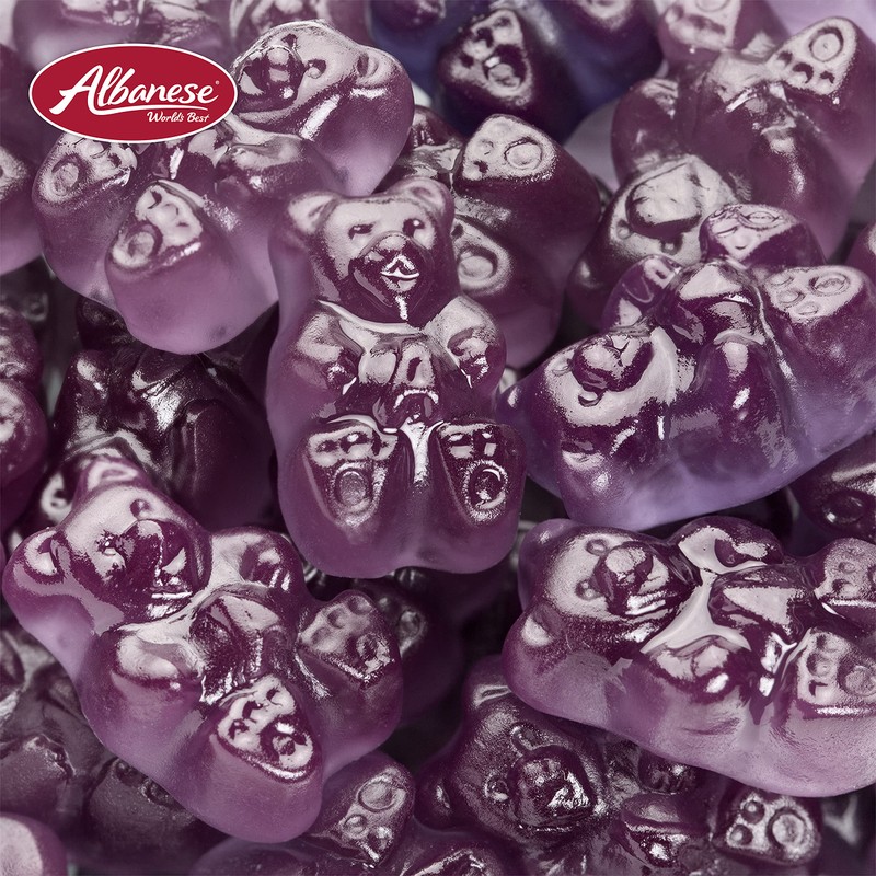 Albanese Candy, Grape Gummi Bears, 5-pound Bag
