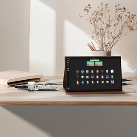 JUN-ELECTRON 7 inch Touch Screen IPS LCD Display, Mini HDMI Portable Monitor 1024x600 for Raspberry Pi/Laptop/PC/Game Console