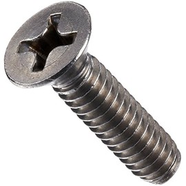 MonsterBolts - #10-32 x 1 3/4" Phillips Flat Head, Stainless Steel, 25 Pack