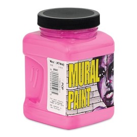 CHROMA Acrylic Mural Paint for Interior and Exterior Murals - Lightfast, Mixable, Hard-Wearing Vibrant Pigment, 16 oz POP (2507)
