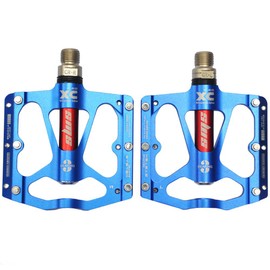 UPANBIKE MTB Road Bike Bicycle Ultra-Light 9/16'' Triple Bearing Aluminum Platform Pedals 1 Pair