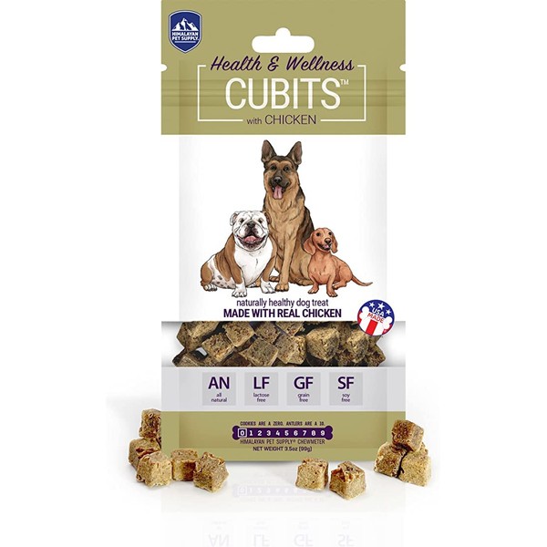 Himalayan Pet Supply Cubits with Chicken | Natural Training Treat