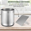 Bartnelli Extra Large Stainless Steel Kitchen Utensil Holder - 360°