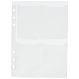 Filofax A5 Business Card Holder Double Sided