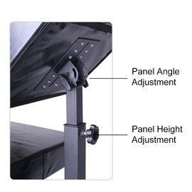 JZsmpmu Tattoo Chairs, Chairs with Multiple uses, Tattoo Chairs with Adjustable Panel Height Angles for Tattoo Artists and Also for customers,for Tattoo Shop Furniture (with Wheels)