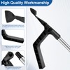 Gutter Cleaning Tools, Roof Gutter Cleaner with Extendable Telescopic Pole,