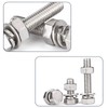 Leliafleury M10 x 50mm Hex Head Nuts and Bolts Set