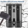 Shampoo and Conditioner Dispenser, modunful Shower Dispenser 2 Chamber No