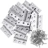 20Pcs Stainless Steel Folding Hinge 2 inch Door and Window