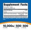 Nutricost Nutricost Vitamin A 10,000 IU, 500 Softgels (3 Bottles)