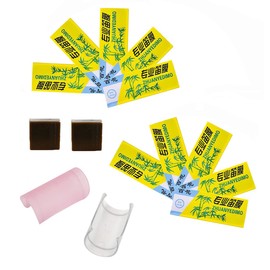 TUOREN 12 Pcs Bamboo Flute Membrane Dizi Dimo with Membrane Glue Protector Set