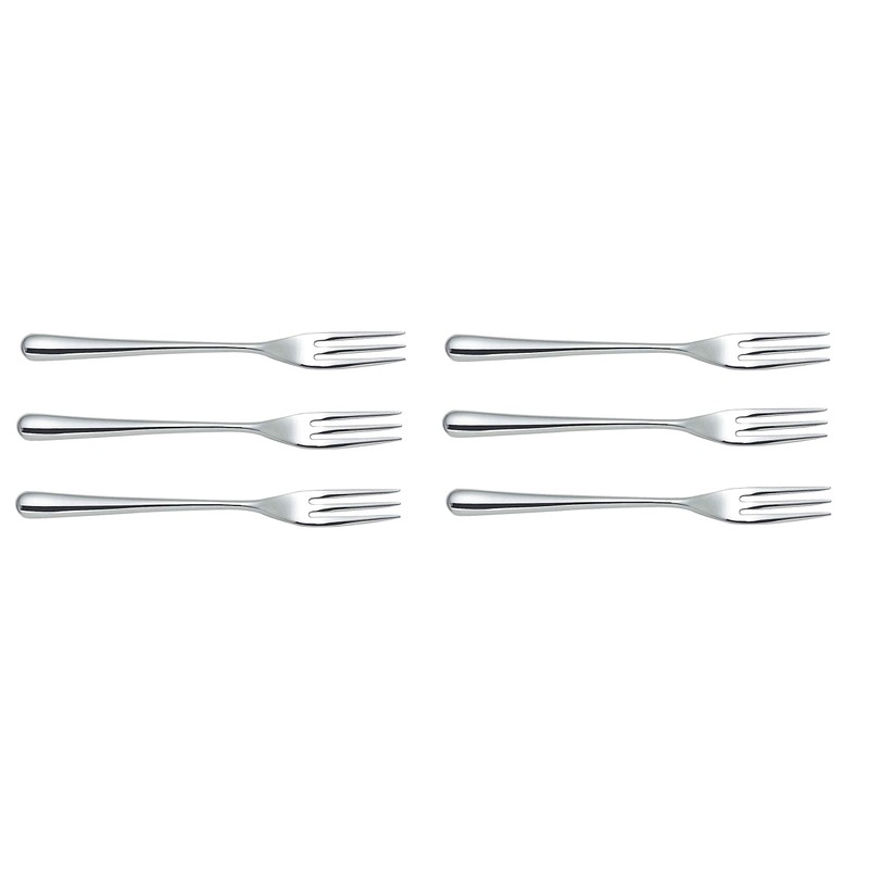 Alessi LCD01/5 Caccia Forchetta da Frutta in Acciaio Lucido, Set