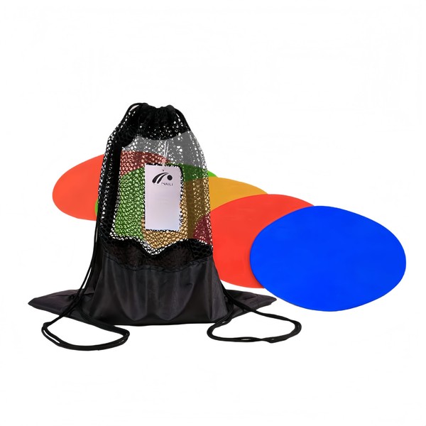 YiJPXinADZ 9 Inch Non Slip Rubber Agility Markers,Flat Field Cones