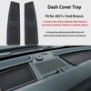 LOCOY Dash Cover Tray for Ford Bronco Accessories 2021 2022