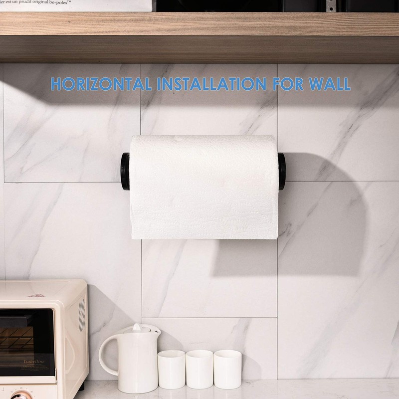 simpletome ONE Hand Tear Paper Towel Holder Under Cabinet Adhesive