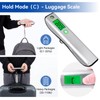 110lb Digital Luggage Scale with Overweight Alert for Air Travel