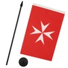 Activity Order of Malta Table Flag 5'' x 8'' -