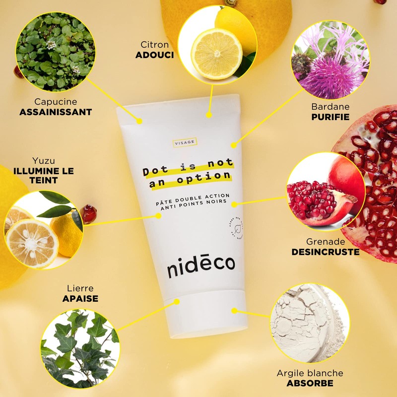 Anti-blackhead paste with dual effect dot is not an option