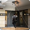 GOEBLESON Outdoor Ceiling Light with Motion Sensor, Flush Mount Porch