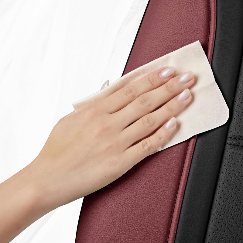 Road Comforts Leather Seat Covers, Breathable Car Seat Covers Full