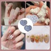 2 PCS Silicone Nail Molds, 3D Nail Charm Molds, Rose