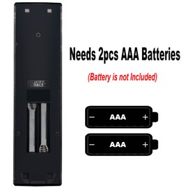 XRT136 Replacement Remote Control fit for Vizio P-Series and V-Series Smart TV P50-C1 P55-C1 P55-E1 P55-F1 P55RED-F1 P659-G1 P65-C1 P65-E1 P65-F1 P759-G1 P75-C1 P75-E1 P75-F1 PQ65-F1 PX65-G1 PX75-G1