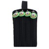 72 Slots Colorful Student Fabric Pen Bag Pencil Pouch Box