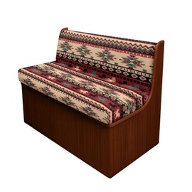 SUITOSELFY South Western RV Dinette Cushion Covers Booth Set Aztec Ethnic Tribal Horse RV Seat Covers Couch Cover 2 Cushion Sofa Camper Cushion Covers Washable Slipcovers Replacement