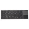 Wireless Keyboard 78 Keys Ultra Thin Folding Design Keyboard with